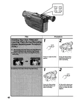 Предварительный просмотр 48 страницы Panasonic NV-RX24B Operating Instructions Manual