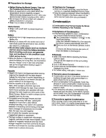 Предварительный просмотр 75 страницы Panasonic NV-RX24B Operating Instructions Manual