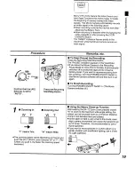 Предварительный просмотр 19 страницы Panasonic NV-RX3A Operating Instructions Manual