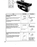 Предварительный просмотр 20 страницы Panasonic NV-RX3A Operating Instructions Manual