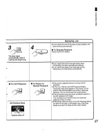 Предварительный просмотр 27 страницы Panasonic NV-RX3A Operating Instructions Manual