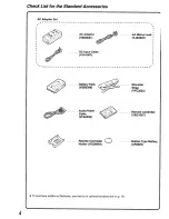 Предварительный просмотр 4 страницы Panasonic NV-RX64B Operating Instructions Manual