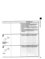 Предварительный просмотр 31 страницы Panasonic NV-RX64B Operating Instructions Manual