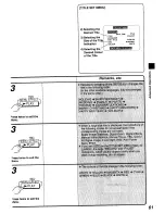 Предварительный просмотр 51 страницы Panasonic NV-RX64B Operating Instructions Manual