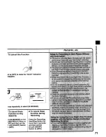 Предварительный просмотр 61 страницы Panasonic NV-RX64B Operating Instructions Manual