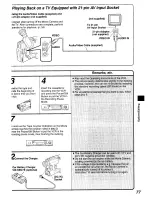 Предварительный просмотр 67 страницы Panasonic NV-RX64B Operating Instructions Manual