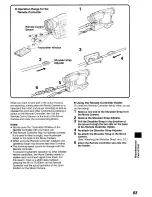 Preview for 73 page of Panasonic NV-RX64B Operating Instructions Manual