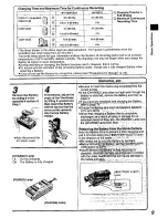 Preview for 9 page of Panasonic NV RZ 10 Operating Instructions Manual