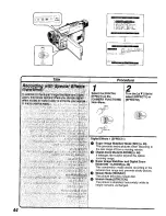 Preview for 44 page of Panasonic NV RZ 10 Operating Instructions Manual