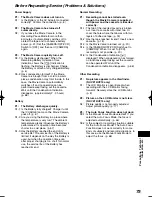 Preview for 75 page of Panasonic NV RZ 15 B Operating Instructions Manual