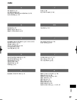 Preview for 77 page of Panasonic NV RZ 15 B Operating Instructions Manual