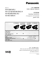 Panasonic NV-RZ10EN/A Operating Instructions Manual preview