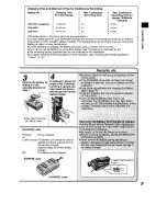 Предварительный просмотр 9 страницы Panasonic NV-RZ1B Operating Instructions Manual