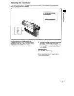 Предварительный просмотр 17 страницы Panasonic NV-RZ1B Operating Instructions Manual