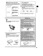 Предварительный просмотр 19 страницы Panasonic NV-RZ1B Operating Instructions Manual