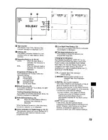 Предварительный просмотр 73 страницы Panasonic NV-RZ1B Operating Instructions Manual