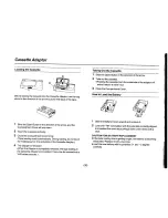 Preview for 38 page of Panasonic NV-S1A Operating Instructions Manual