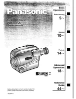 Preview for 1 page of Panasonic NV-S85A Operating Instructions Manual