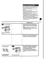 Preview for 13 page of Panasonic NV-S85A Operating Instructions Manual