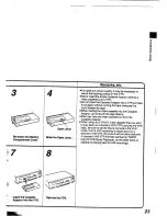 Предварительный просмотр 23 страницы Panasonic NV-S90A Operating Instructions Manual