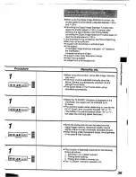 Предварительный просмотр 39 страницы Panasonic NV-S90A Operating Instructions Manual