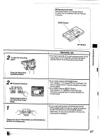 Preview for 46 page of Panasonic NV-S99A Operating Instructions Manual