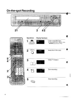 Предварительный просмотр 19 страницы Panasonic NV-SD10 Series Operating Instructions Manual