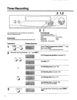 Preview for 14 page of Panasonic NV-SD190BA Operating Instructions Manual