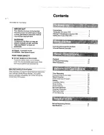 Предварительный просмотр 3 страницы Panasonic NV-SD20 Series Operating Instructions Manual