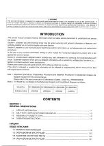 Предварительный просмотр 2 страницы Panasonic NV-SD230 Service Manual