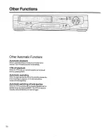 Предварительный просмотр 28 страницы Panasonic NV-SD400 Series Operating Instructions Manual