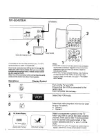 Предварительный просмотр 10 страницы Panasonic NV-SD420 Series Operating Insructions