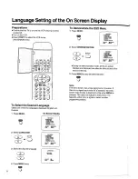 Предварительный просмотр 16 страницы Panasonic NV-SD420 Series Operating Insructions