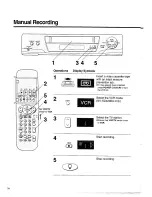 Предварительный просмотр 24 страницы Panasonic NV-SD420 Series Operating Insructions