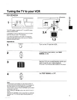 Preview for 9 page of Panasonic NV-SD420 Series Operating Instructions Manual