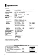 Preview for 38 page of Panasonic NV-SD430 Series Operating Insructions