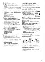 Preview for 21 page of Panasonic NV-SJ230A Operaing Instructions