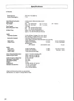 Preview for 22 page of Panasonic NV-SJ230A Operaing Instructions