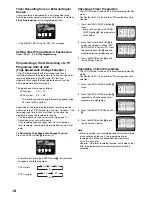 Preview for 18 page of Panasonic NV-SJ230AM Operating Instructions Manual