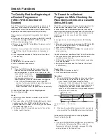 Preview for 21 page of Panasonic NV-SJ260 Series Operating Instructions Manual