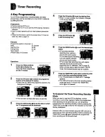 Preview for 21 page of Panasonic nv-sj400 Operating Instructions Manual