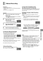 Preview for 19 page of Panasonic NV-SJ400A Operating Instructions Manual