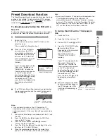 Предварительный просмотр 9 страницы Panasonic NV-SJ412EE Operating Instructions Manual