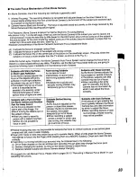 Preview for 33 page of Panasonic NV-V10A Operating Instructions Manual