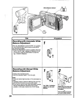 Предварительный просмотр 34 страницы Panasonic NV-V10A Operating Instructions Manual