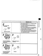 Preview for 41 page of Panasonic NV-V10A Operating Instructions Manual