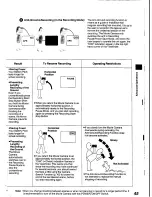 Preview for 45 page of Panasonic NV-V10A Operating Instructions Manual