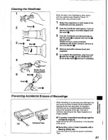 Preview for 51 page of Panasonic NV-V10A Operating Instructions Manual