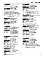 Preview for 9 page of Panasonic NV-VHD1 B Operating Instructions Manual