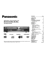 Preview for 1 page of Panasonic NV-VP23 Operating Instructions Manual